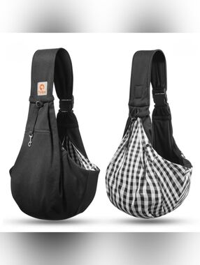 Tomkas Small Dog Cat Sling Carrier Crossbody Travel Pet Bag- size M, new